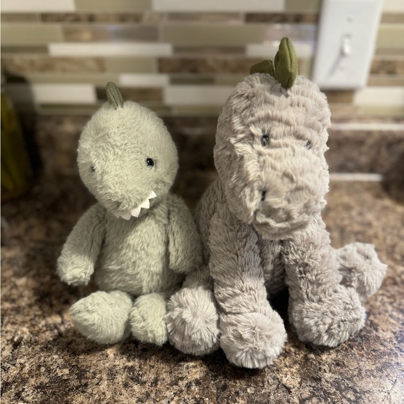 Set of 2 Jellycat Dinosaurs - Picture 1 of 5